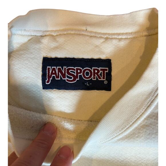 JANSPORT Vintage Notre Dame Fighting Irish Sweatshirt Crewneck LARGE - Picture 3 of 10